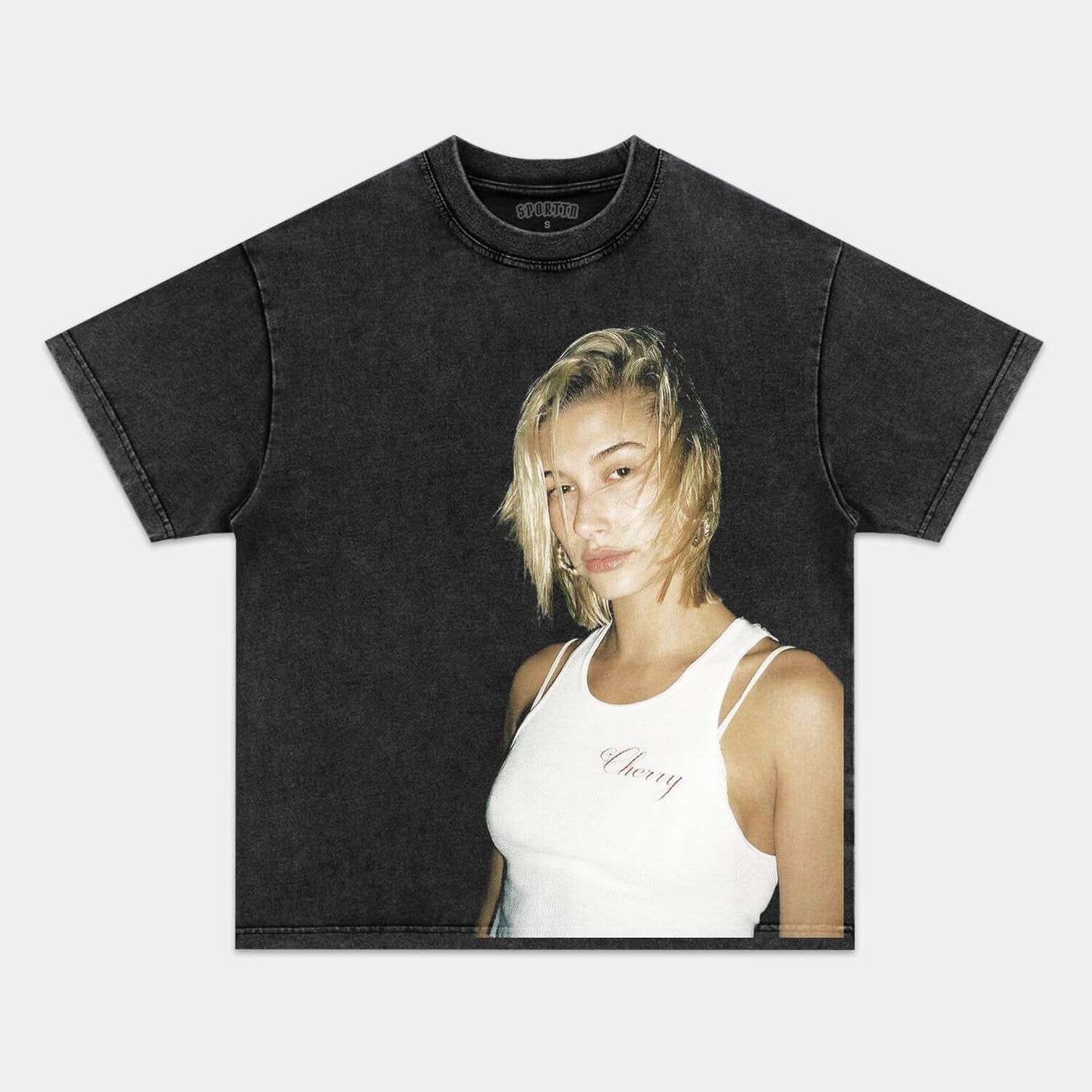 HAILEY BIEBER TEE Style002