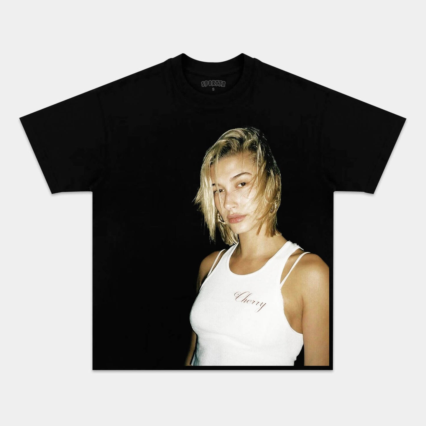HAILEY BIEBER TEE Style002
