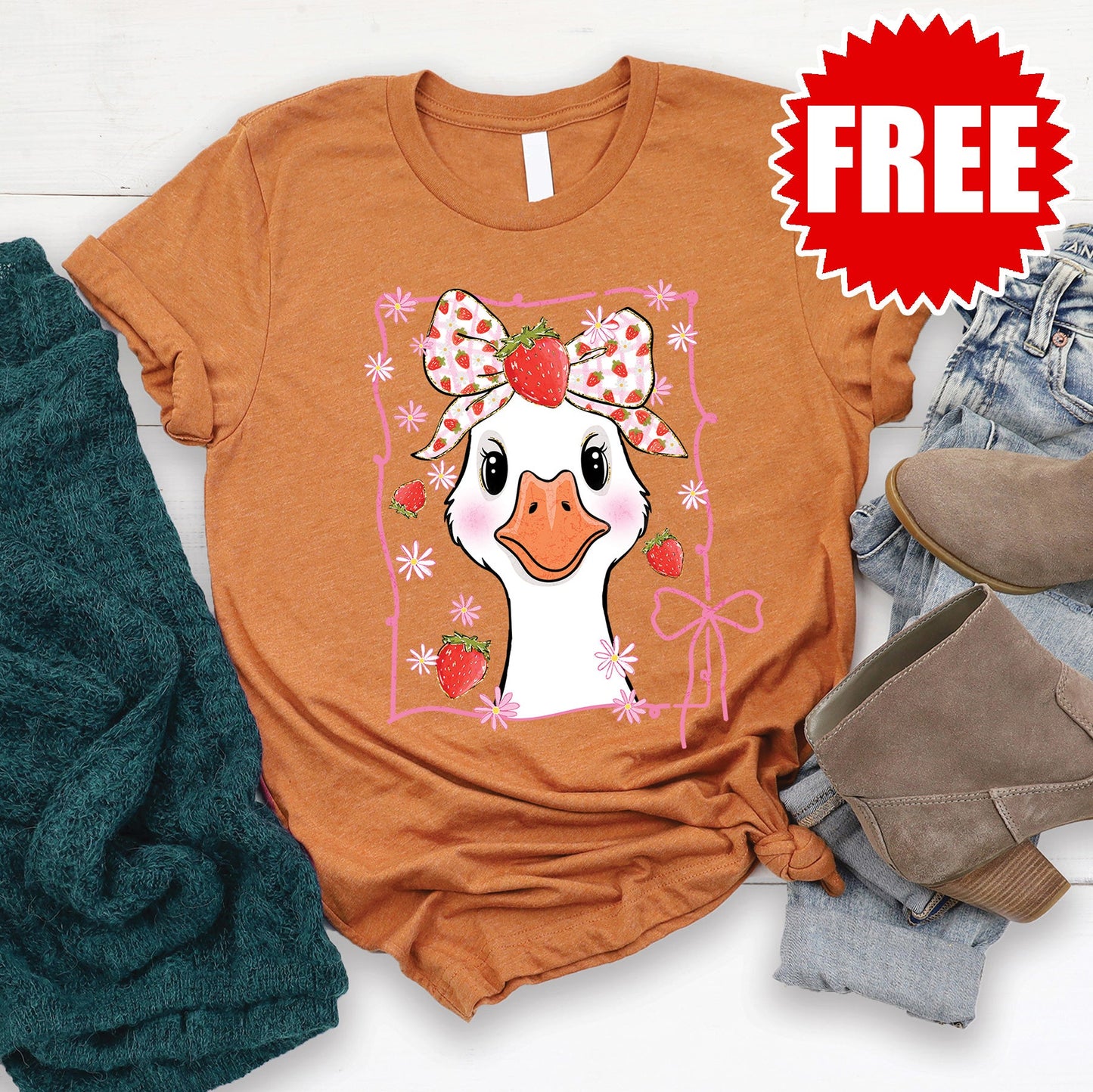 Duck Tee - Heather Autumn - 0