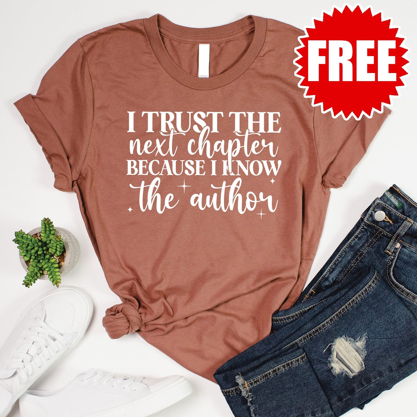 Next Chapter Tee - Heather Chestnut - 0