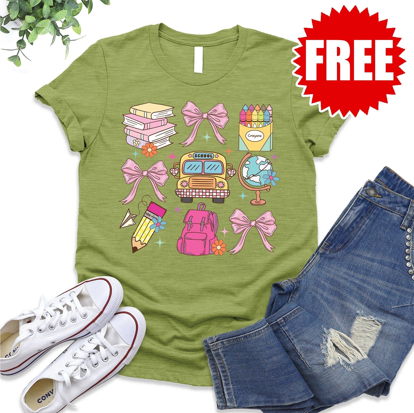 Teacher Life Tee - Heather Fern - 0
