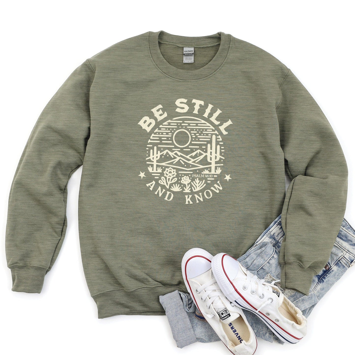 Be Still And Know Sweatshirt - 5
