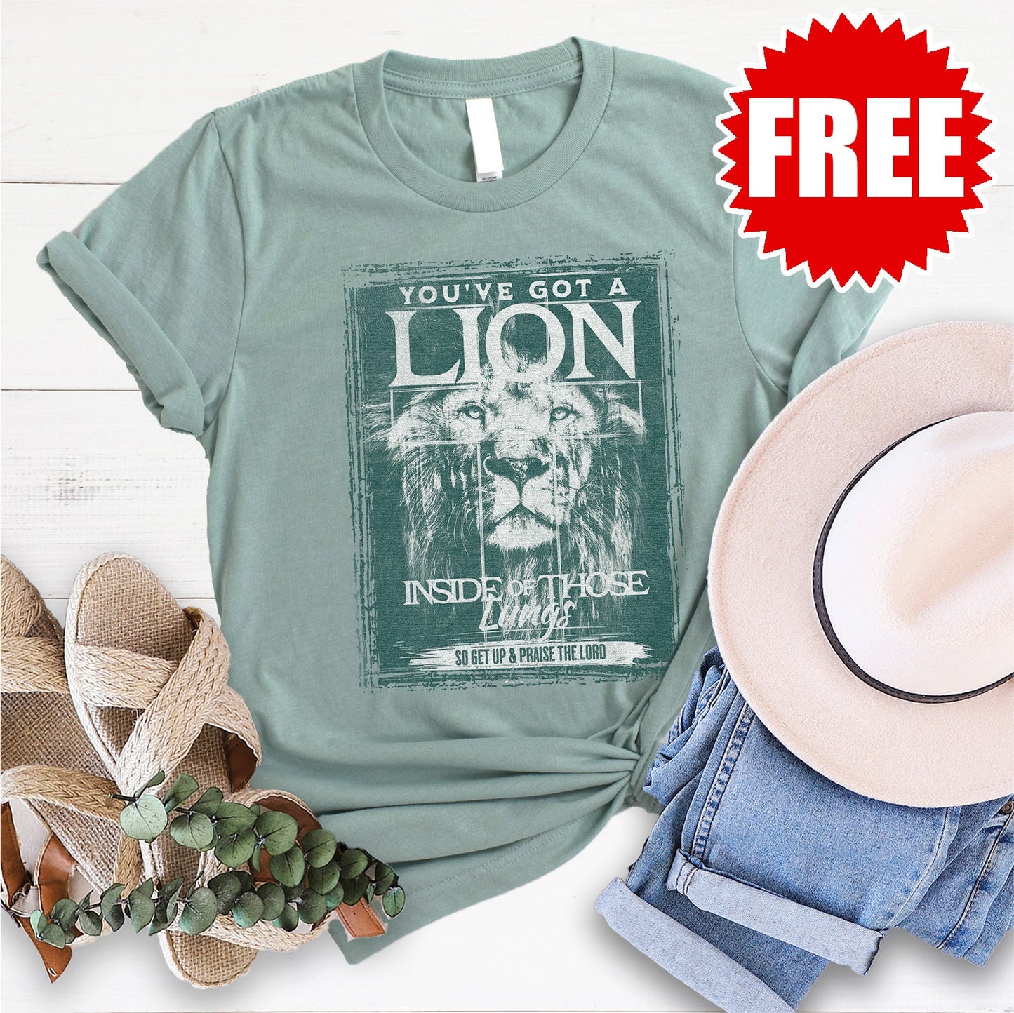 Praise The Lord Tee - Heather Sage
