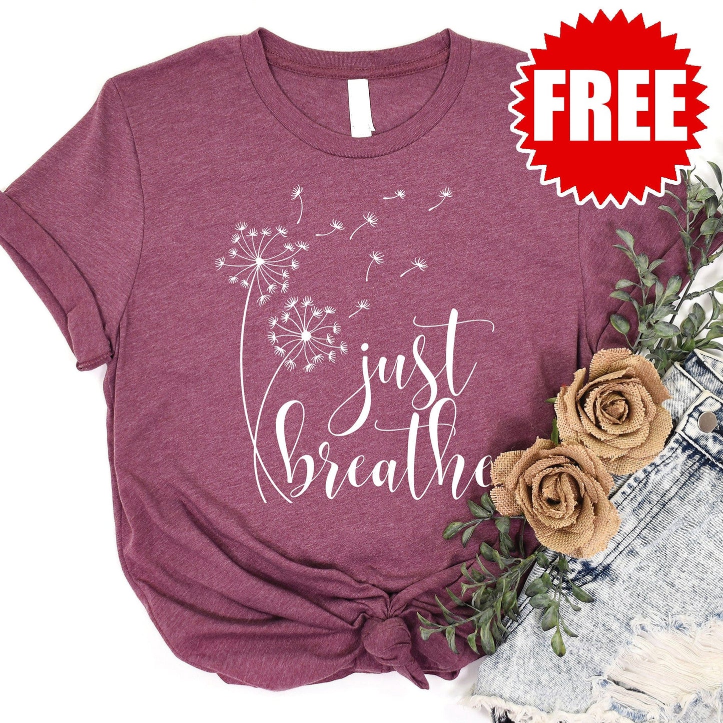 Just Breathe Tee - 0