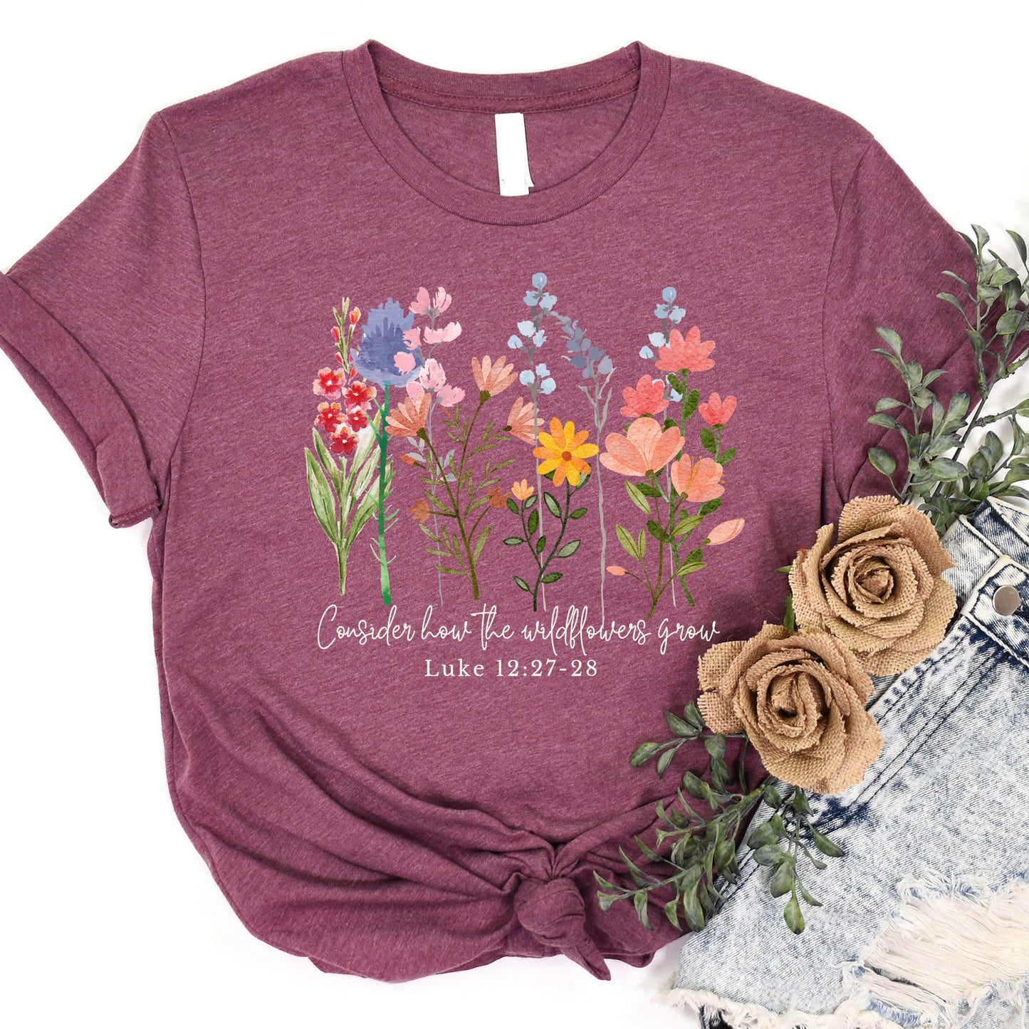 Wild Flowers Grow Tee Style001