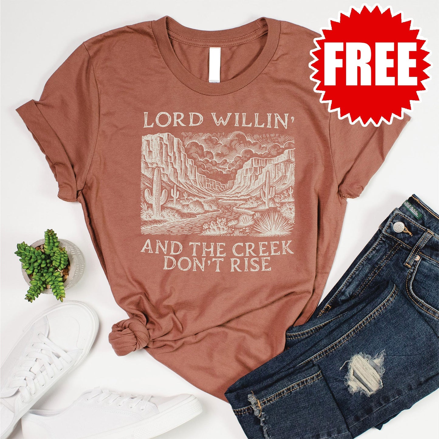 Lord Willin Tee - Heather Chestnut - 0