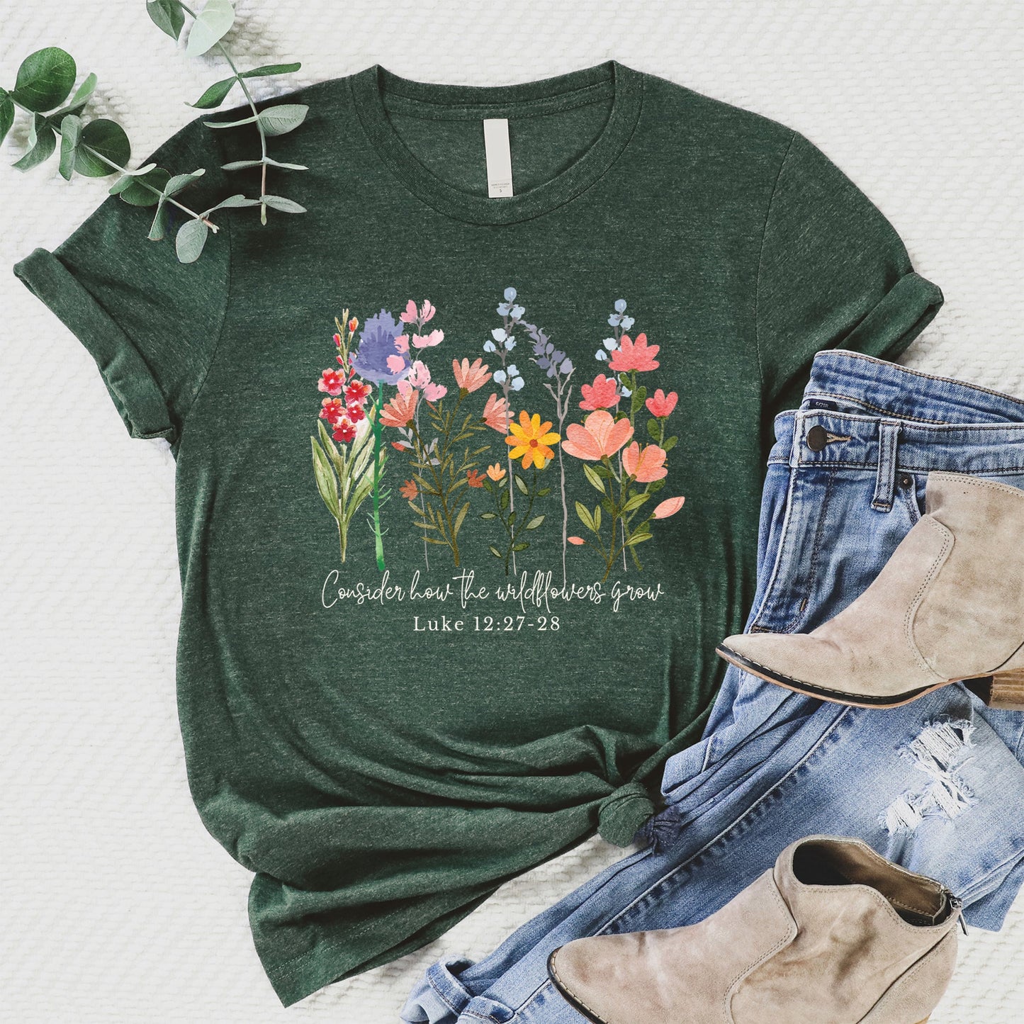 Wild Flowers Grow Tee Style001