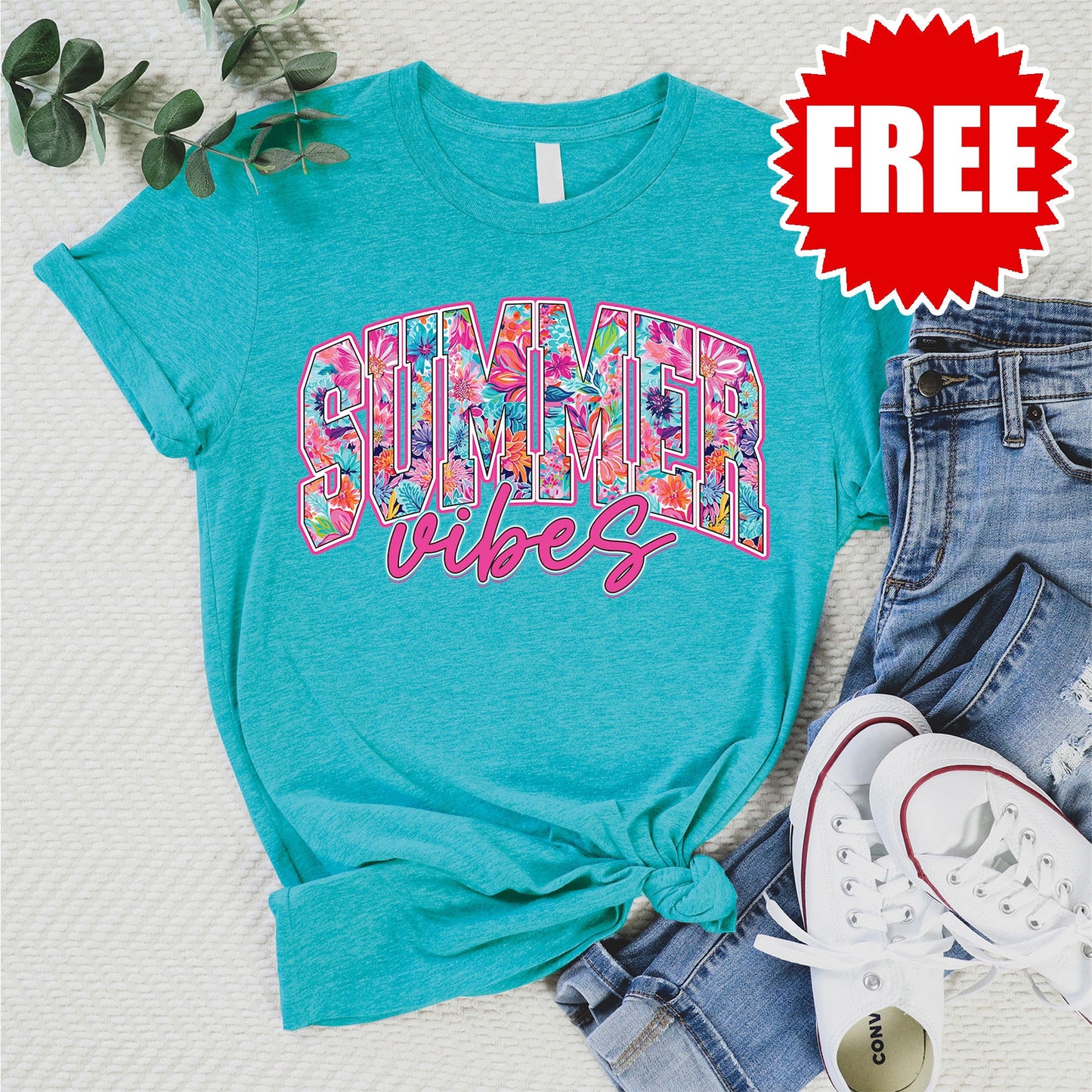 Summer Vibes Tee - Heather Jade - 0