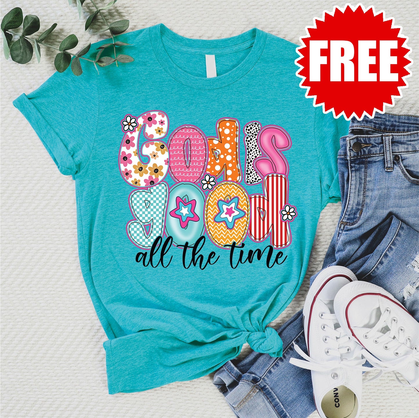 God is Good Tee - Heather Jade - 0 Style001