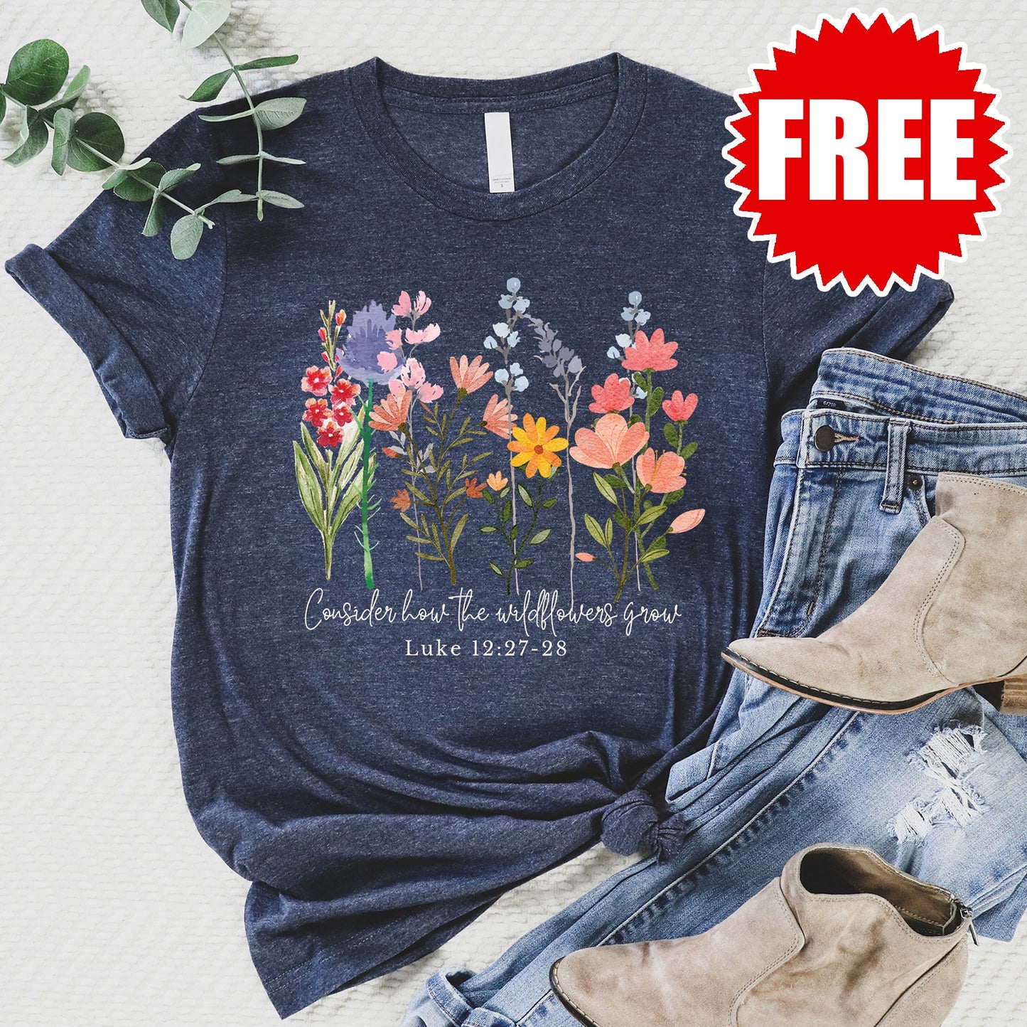 Wild Flowers Grow Tee - 0