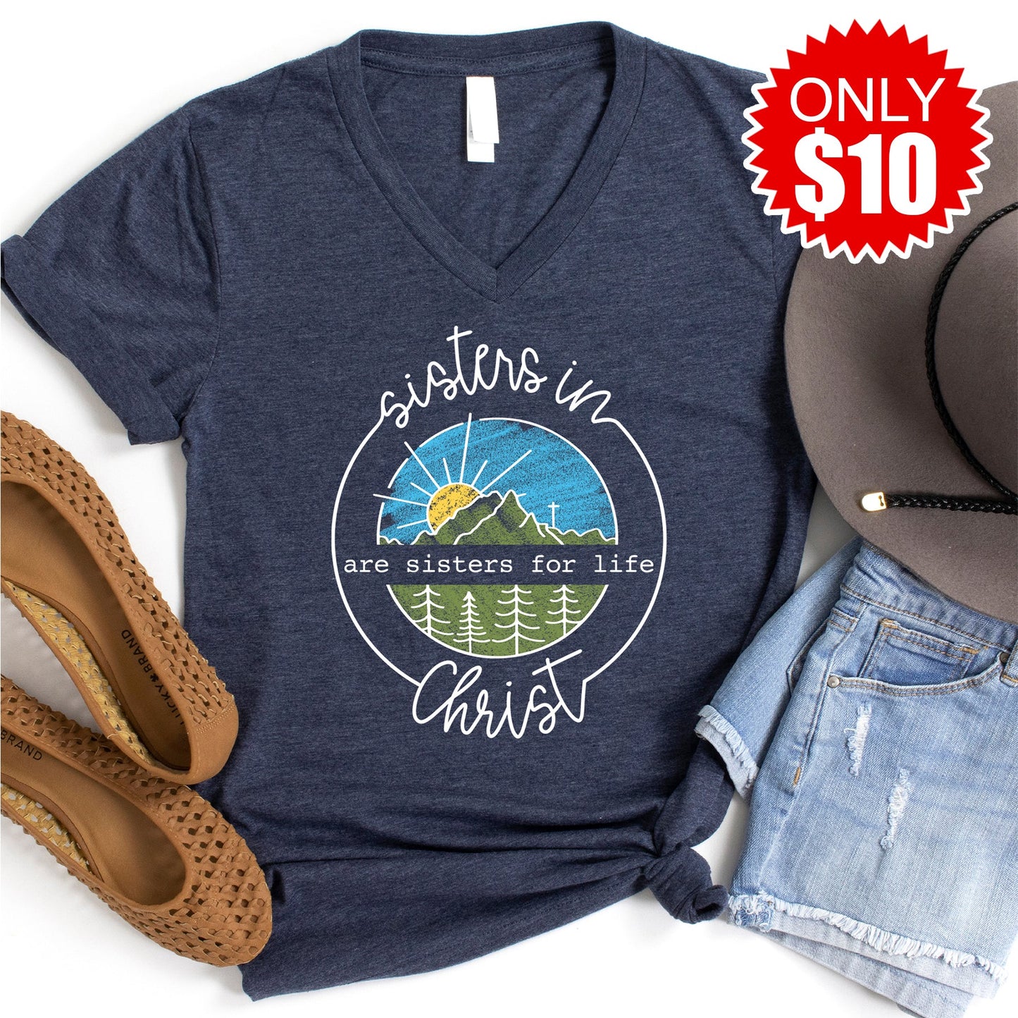 Sisters in Christ Tee - 10