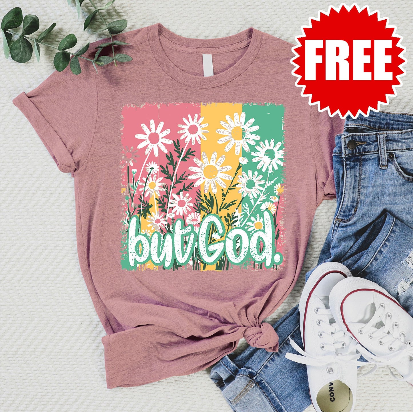 But God Tee - Heather Zephyr - 0