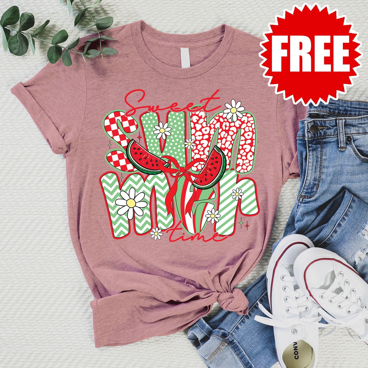 Sweet Summer Tee - Heather Guava - 0