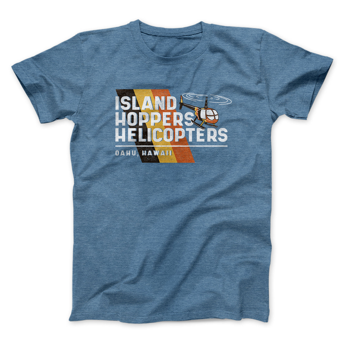 Island Hoppers Helicopters Men/Unisex T-Shirt