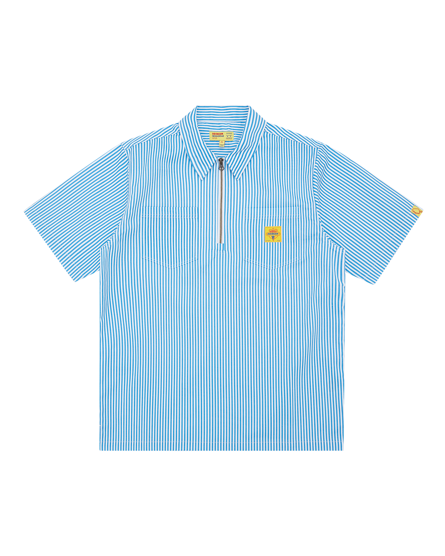 Quarter Zip Work Shirt Style001