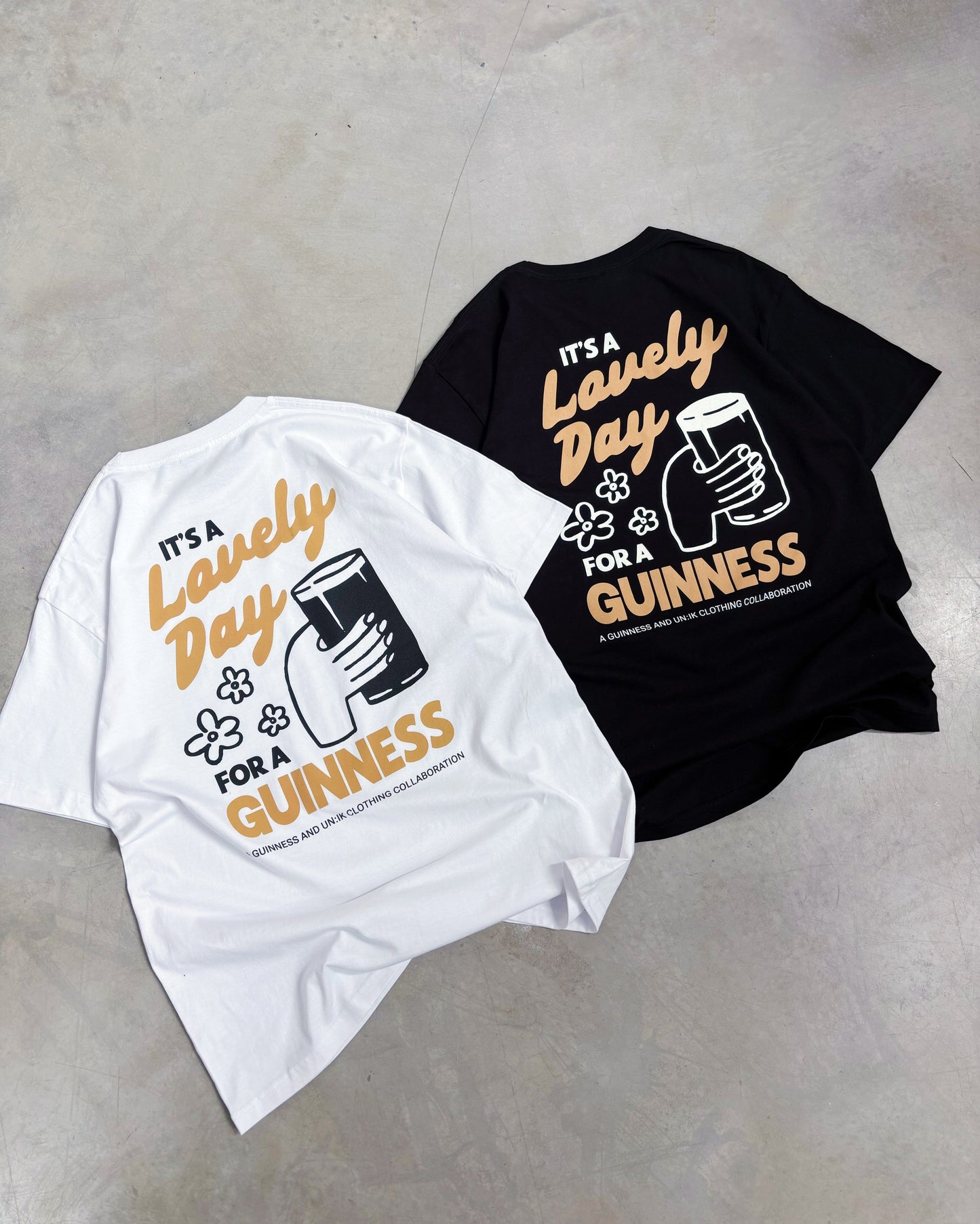 Guinness x UN:IK 'Cheers' Tee Twinpack