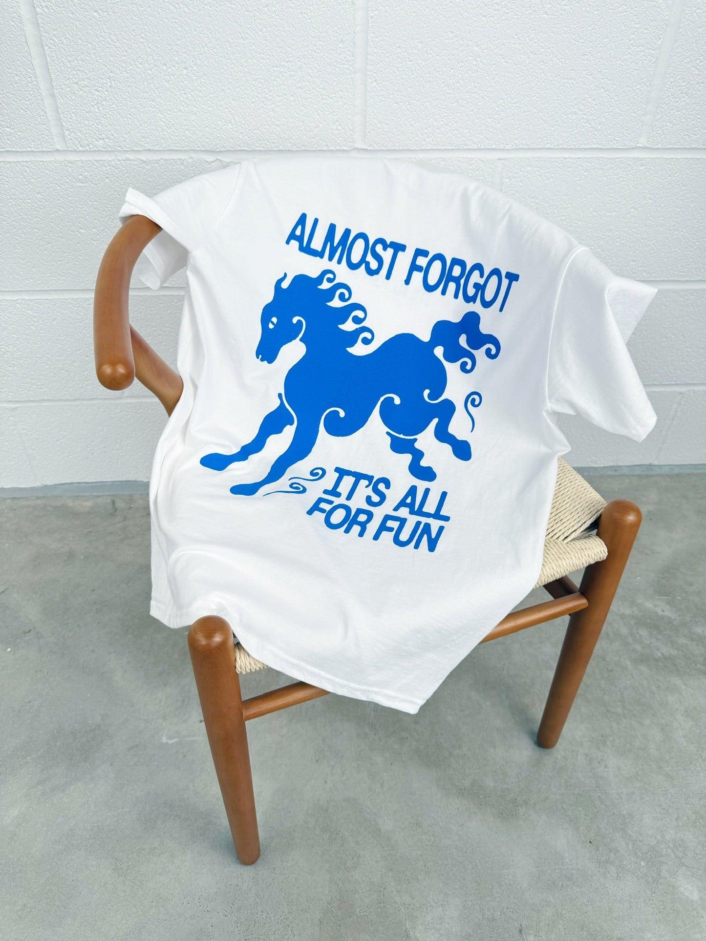 KBAR X UN:IK 'Almost Forgot' Tee - White