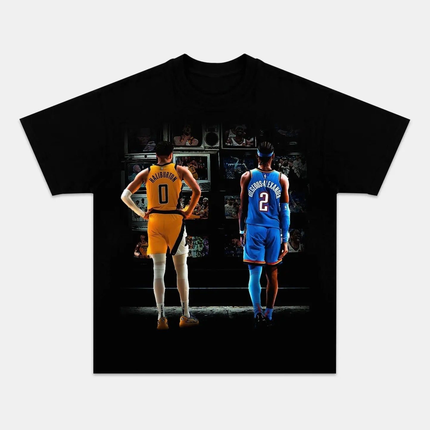 INDIANA PACERS VS OKLAHOMA CITY THUNDER TEE Style001