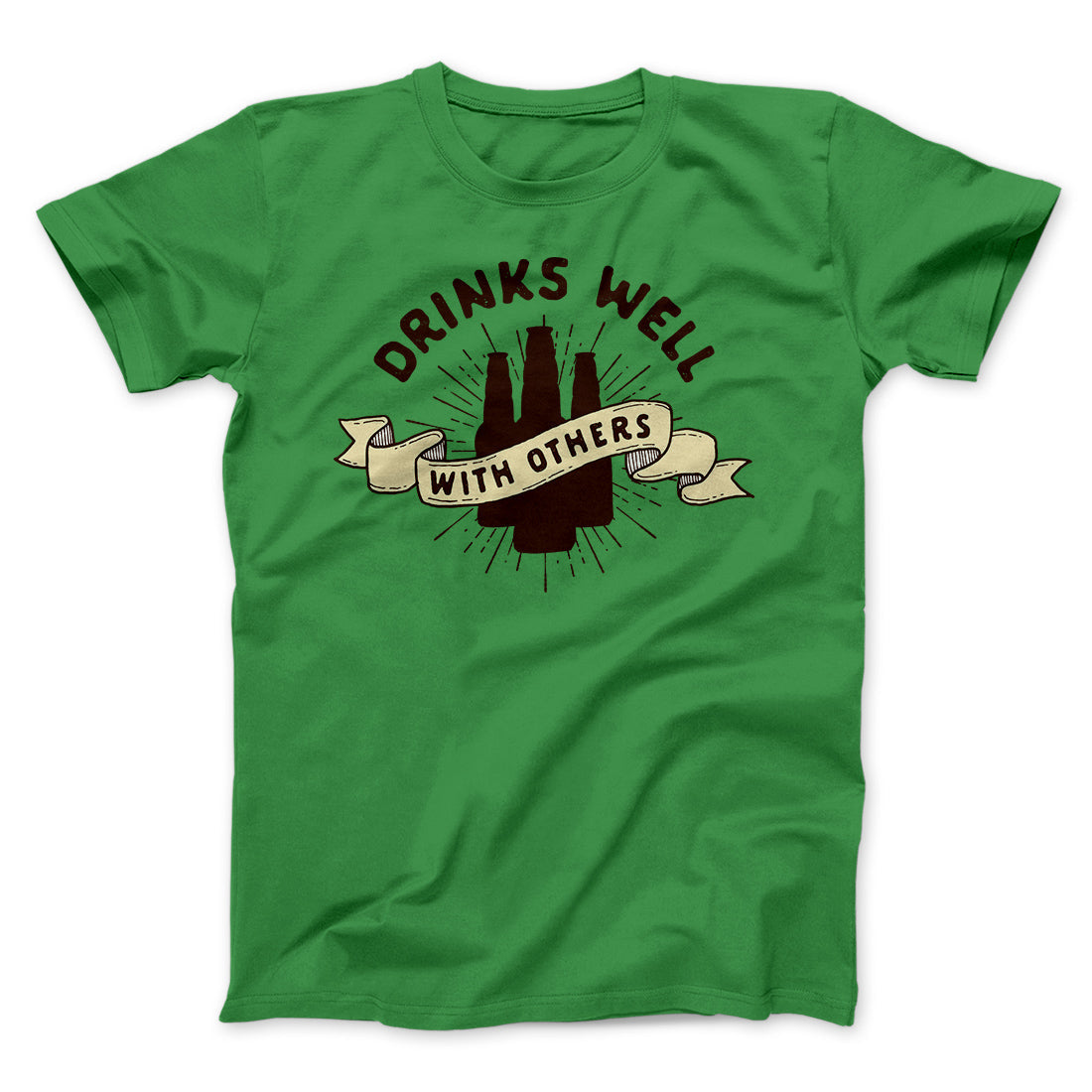 Drinks Well with Others Men/Unisex T-Shirt