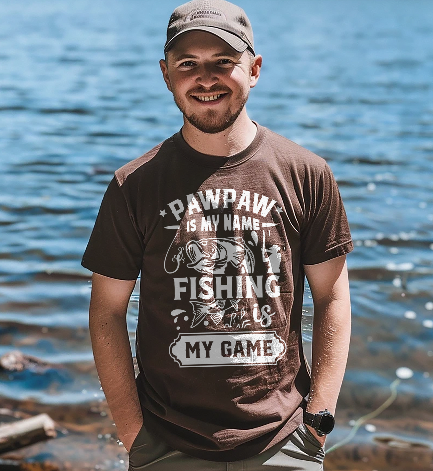 Is My Name Pawpaw? Fishing Is My T-Shirt