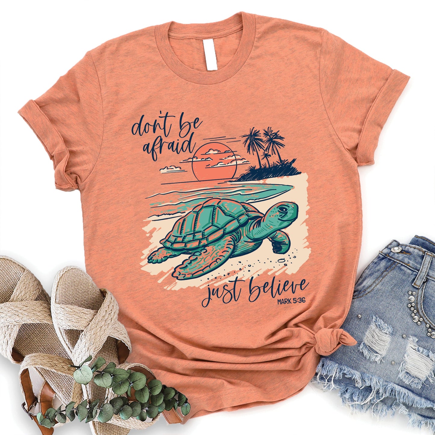 Believe Turtle Tee