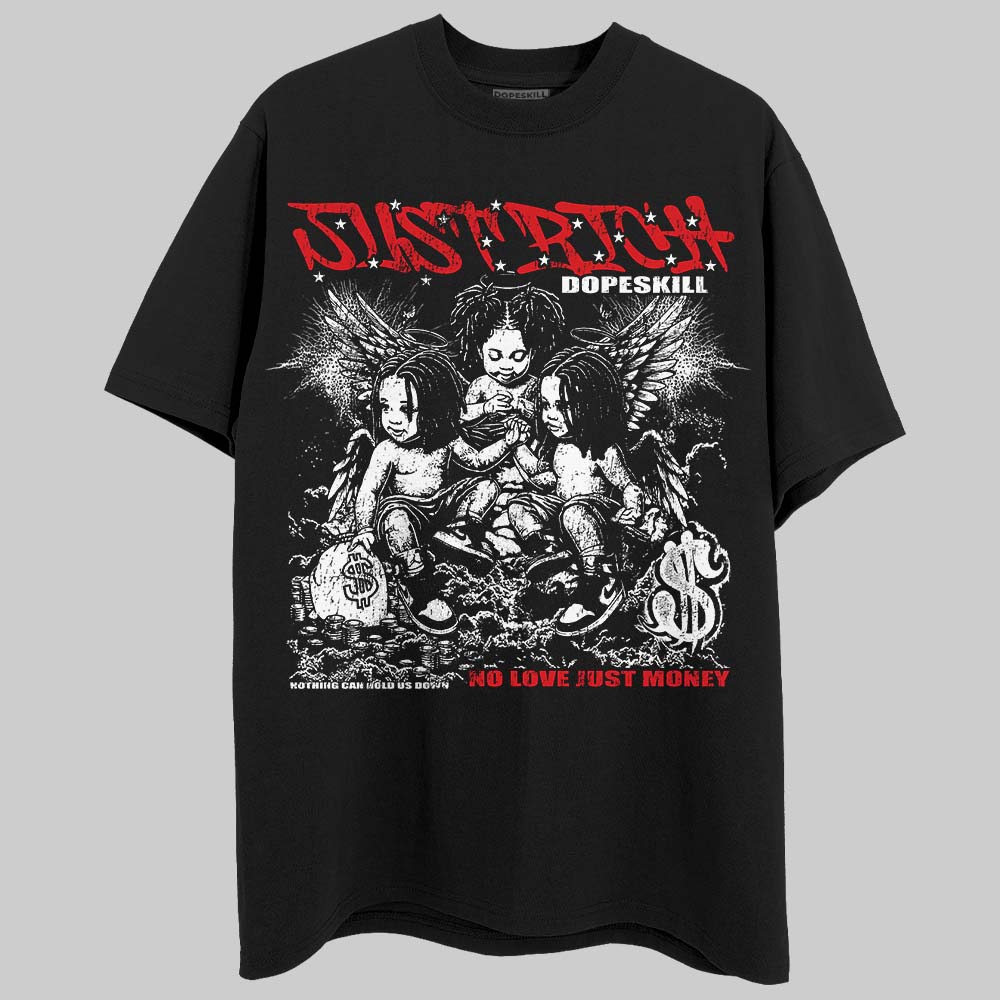 Black and White Collection DopeSkill T-Shirt Just Rich Graphic