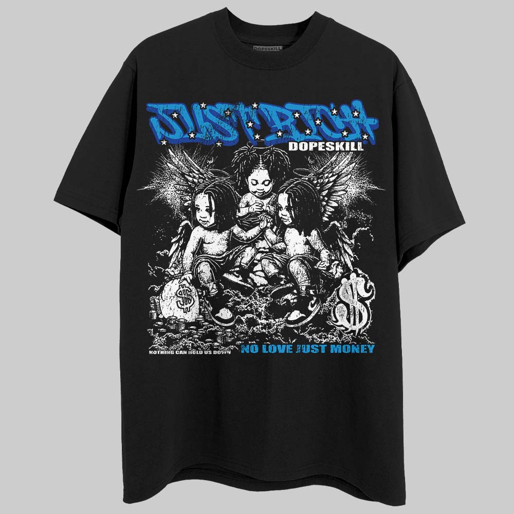 Royal Blue Collection DopeSkill T-Shirt Just Rich Graphic