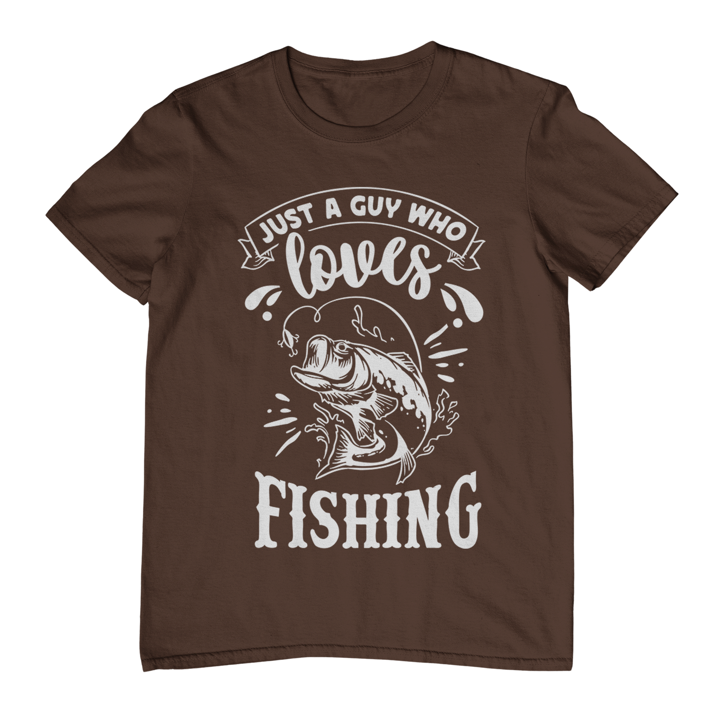 Just a Guy Who Loves Fishing T-Shirt