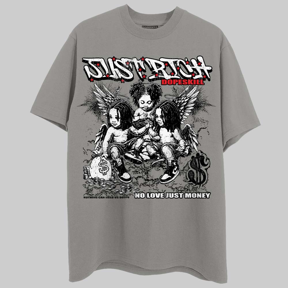 Grey Collection DopeSkill T-Shirt Just Rich Graphic