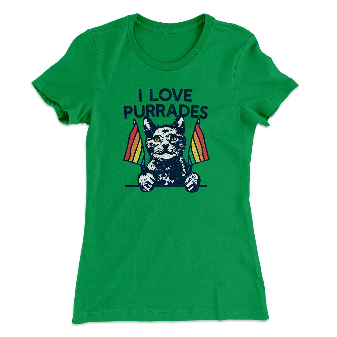 I Love Purrades Women's T-Shirt
