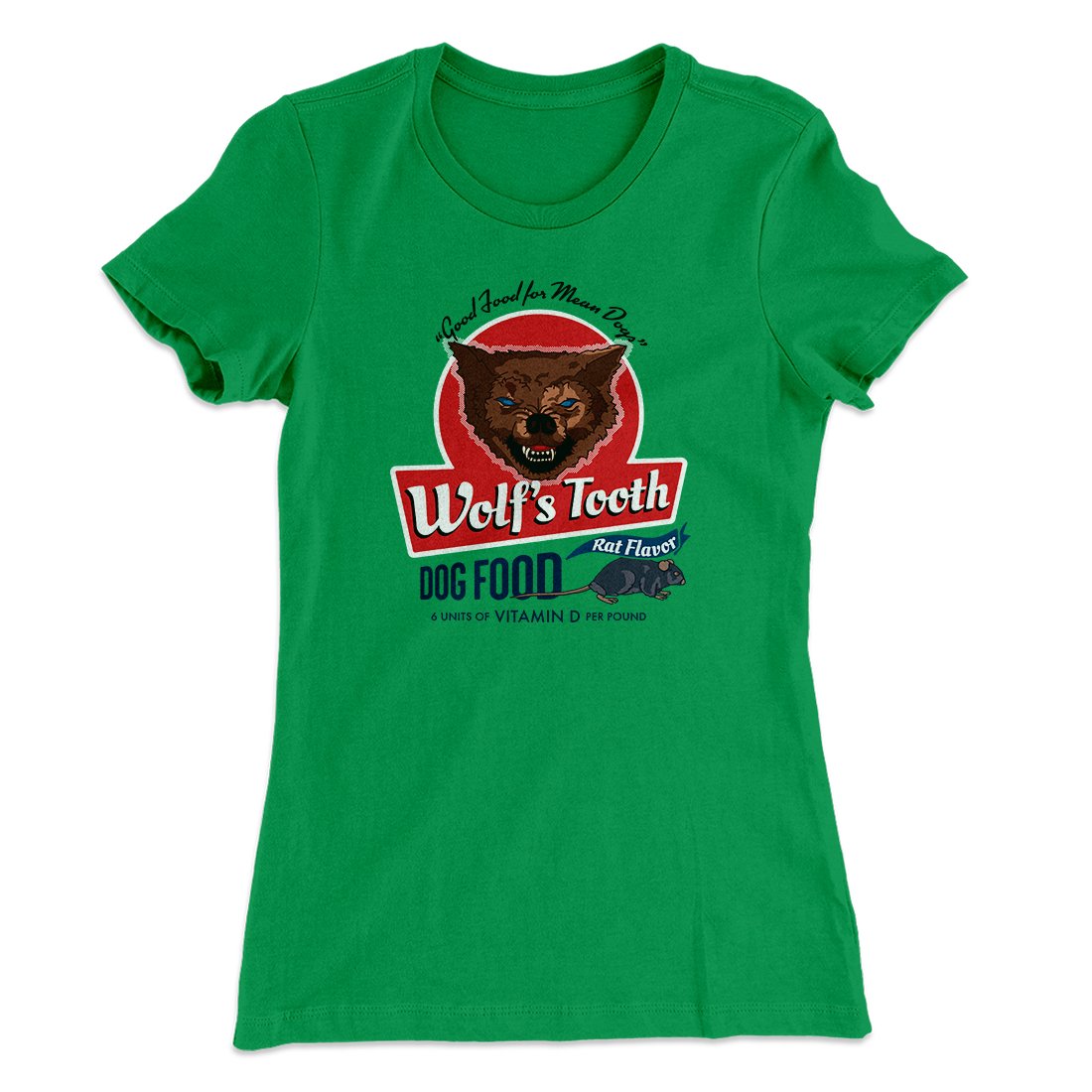 Wolf's Tooth Dog Food Women's T-Shirt