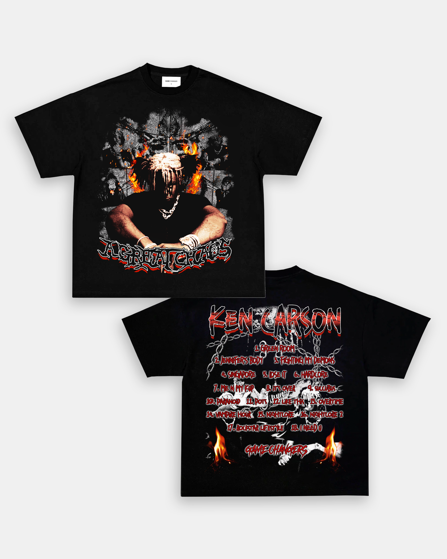 KEN CARSON - A GREAT CHAOS TEE - [DS] Style001