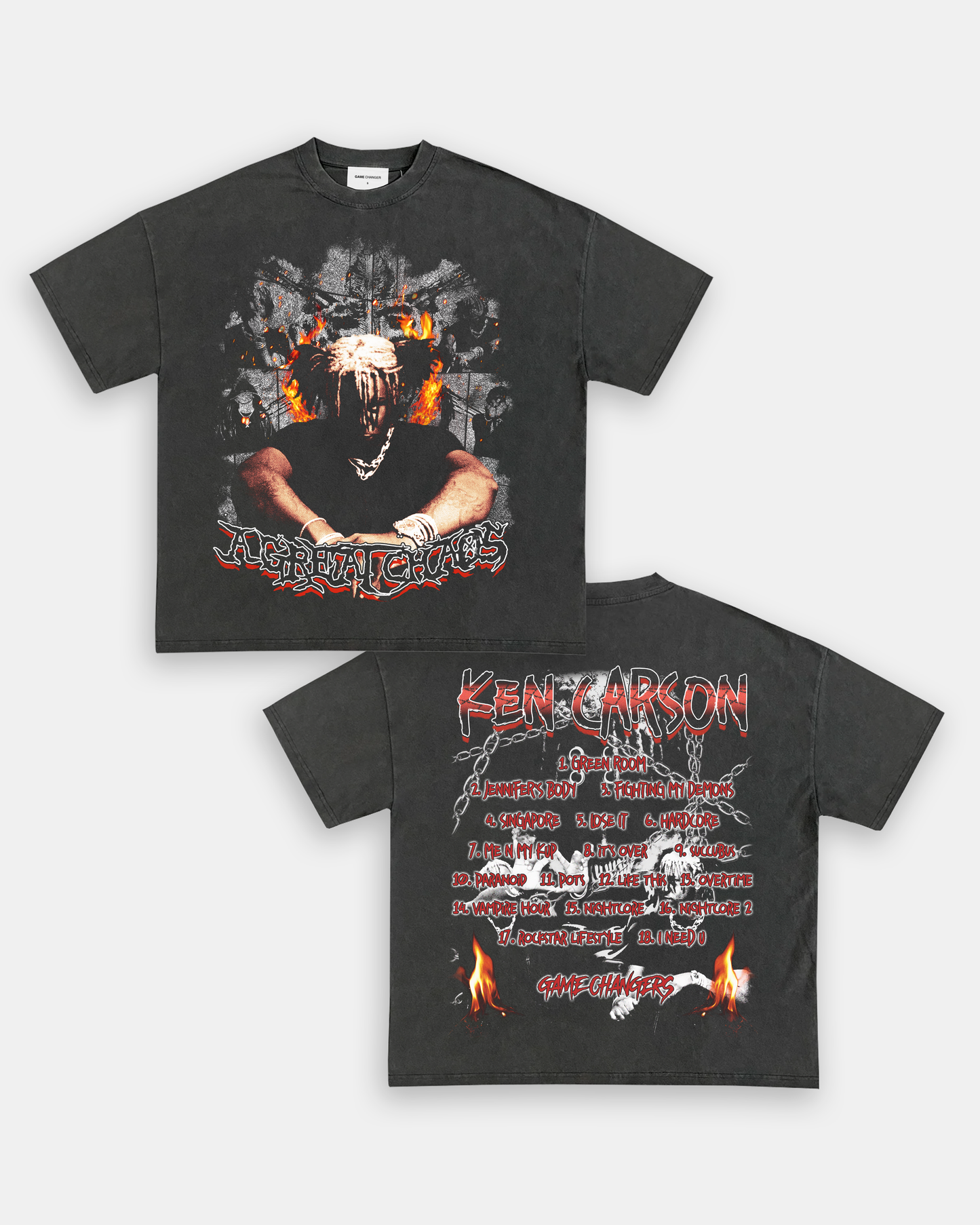 KEN CARSON - A GREAT CHAOS TEE - [DS] Style001