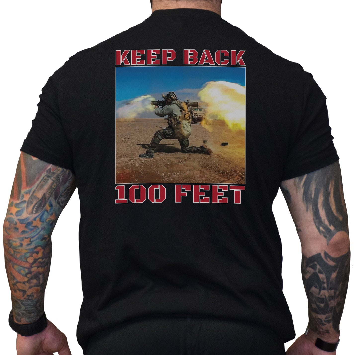 Keep Back Tee