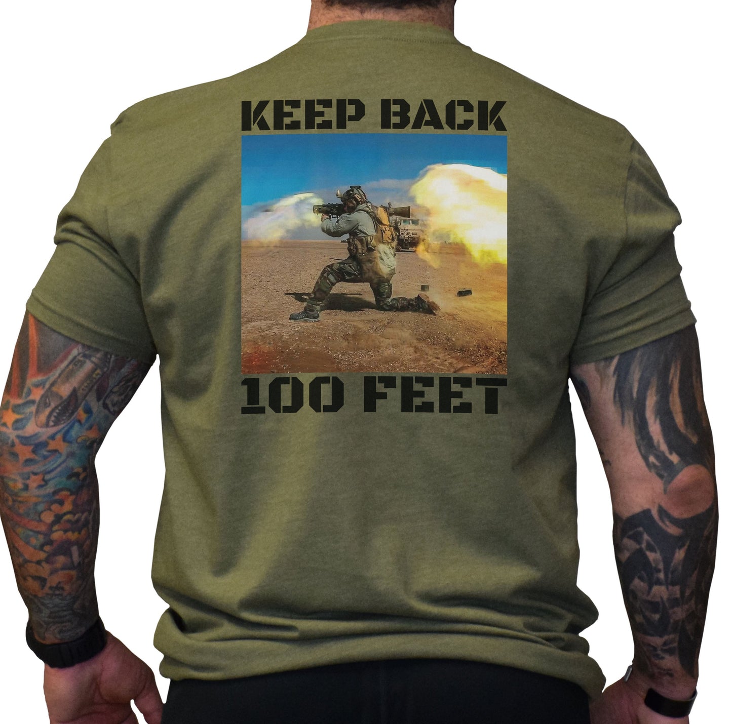 Keep Back Tee