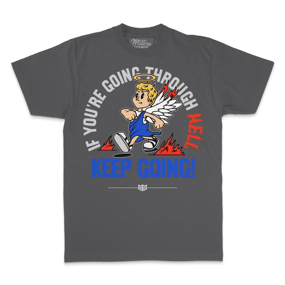 Keep Going - Dark Grey T-Shirt