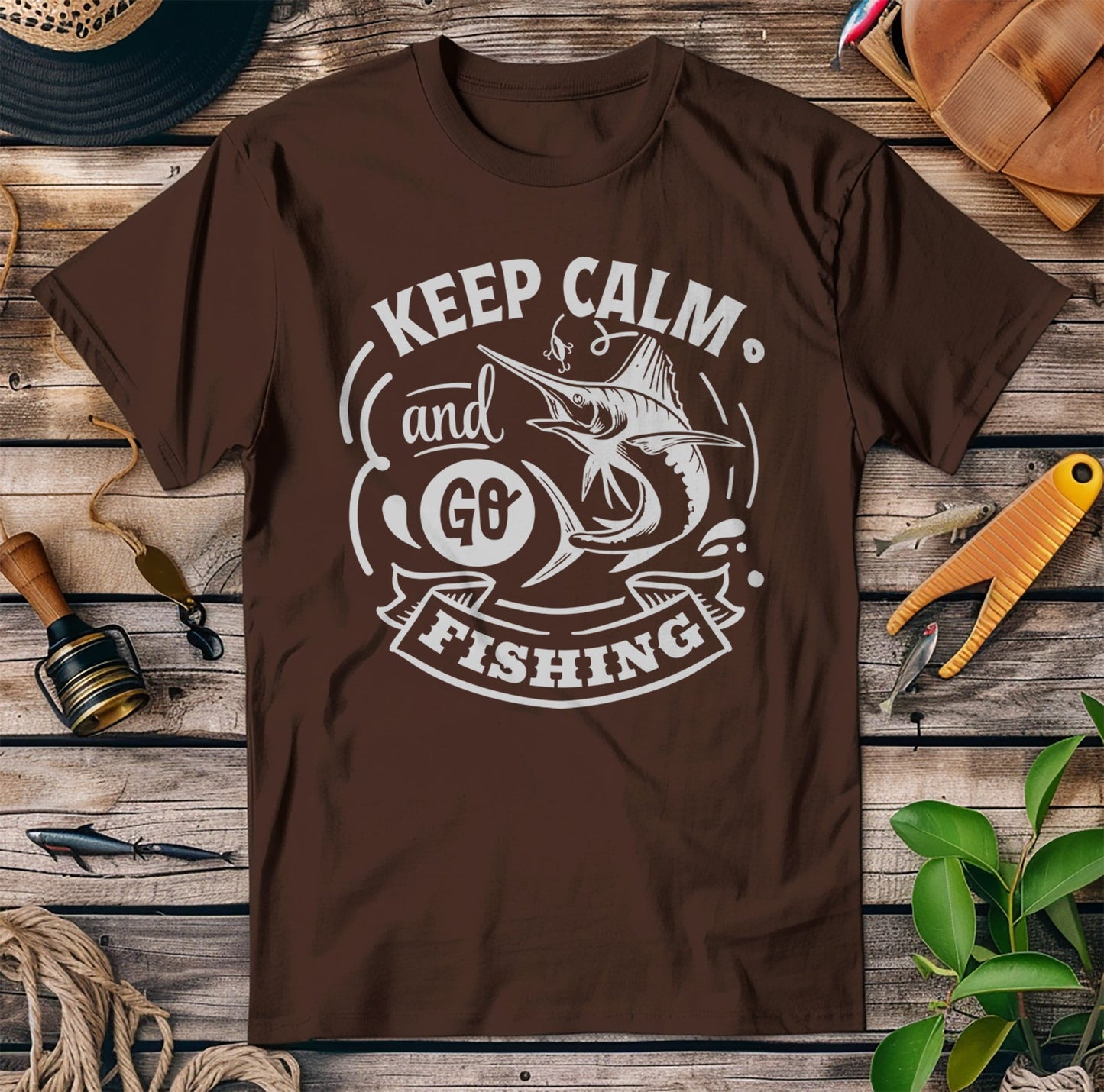 Keep Calm and Go Fishing TShirt T-Shirt