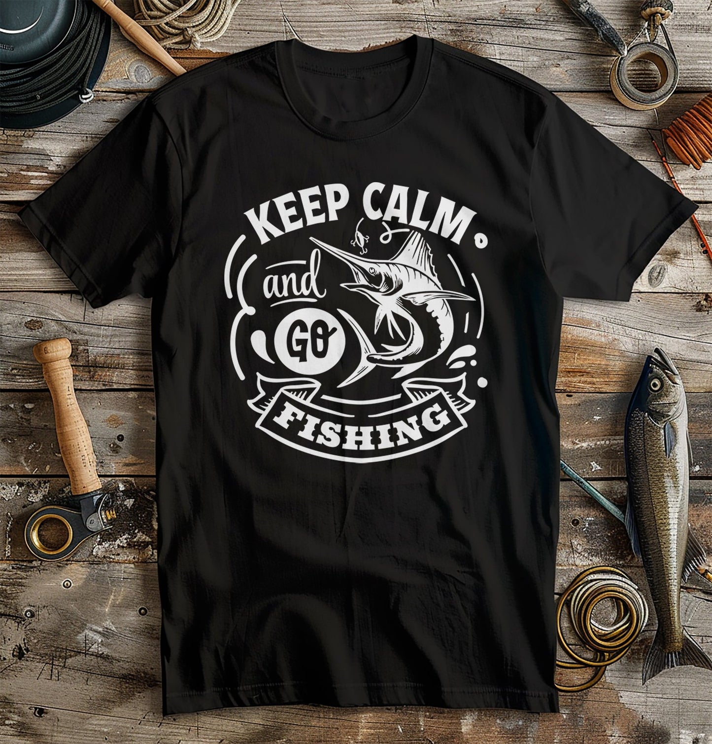 Keep Calm and Go Fishing TShirt T-Shirt