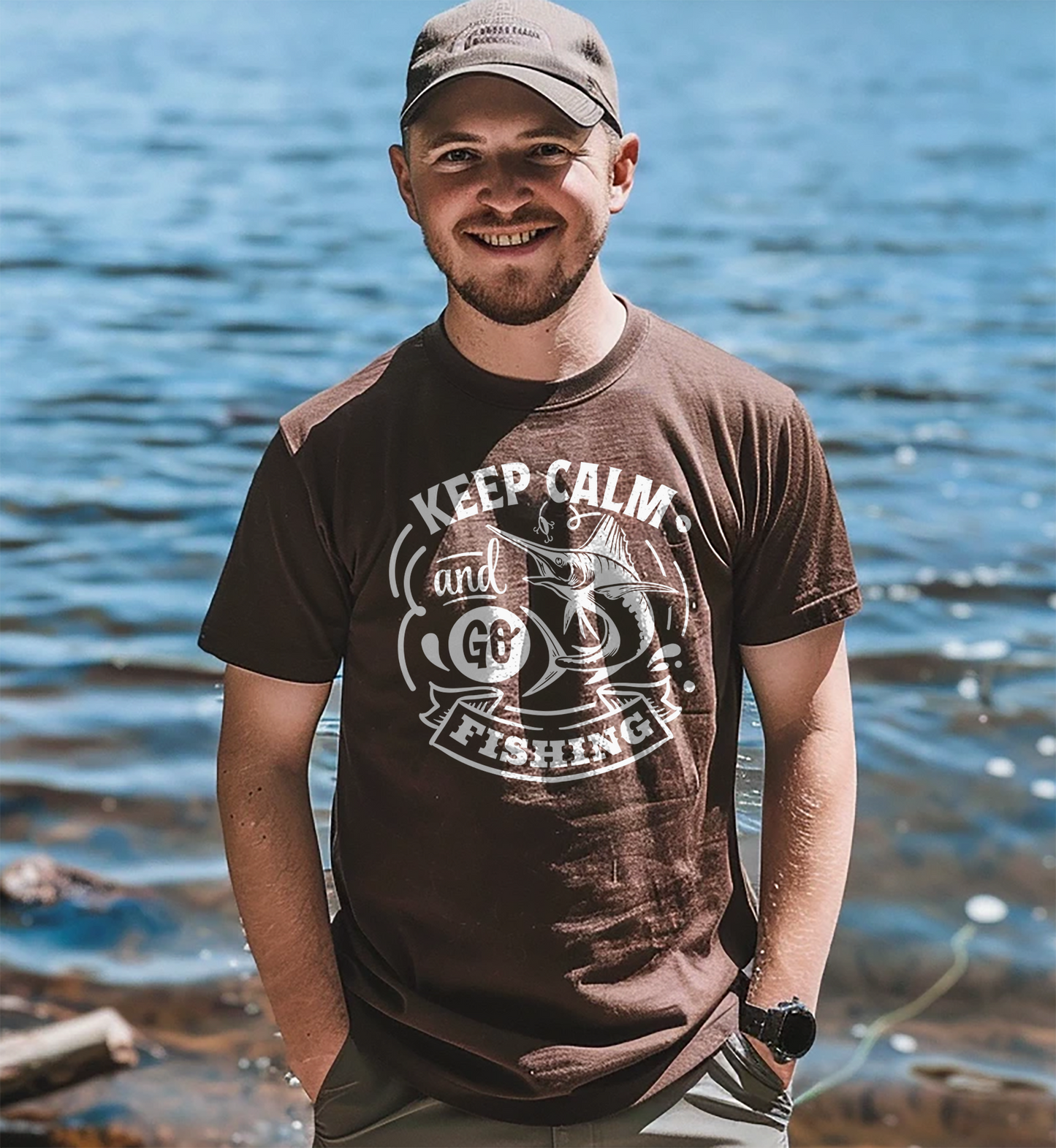 Keep Calm and Go Fishing TShirt T-Shirt