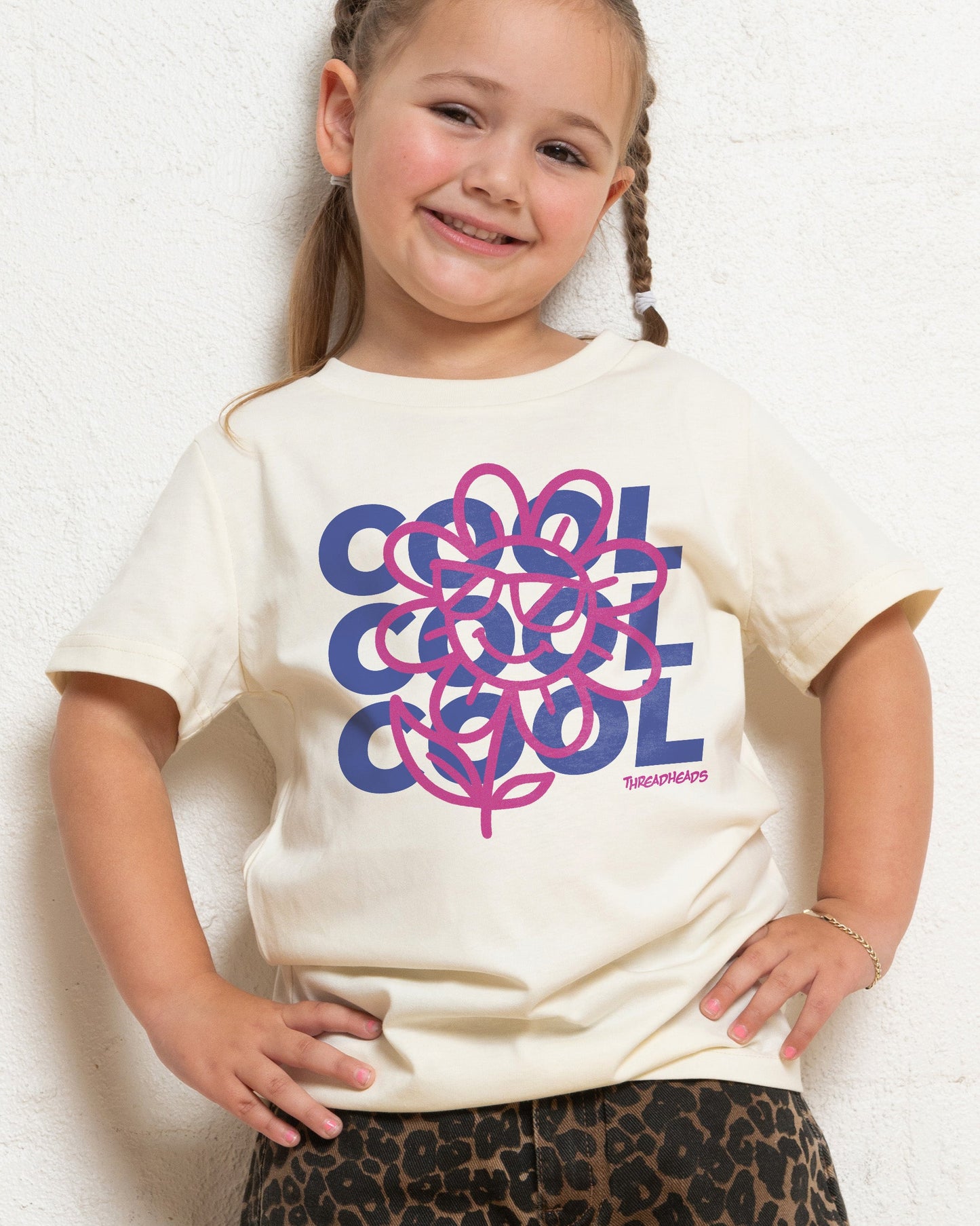 Cool Flower Kids T-Shirt