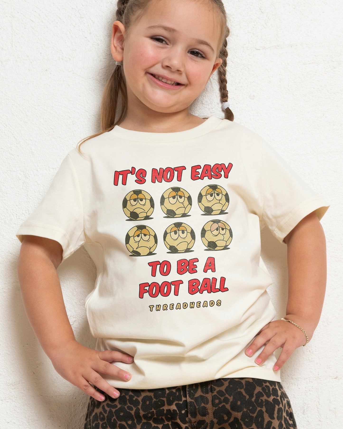 Not Easy To Be A Football Kids T-Shirt