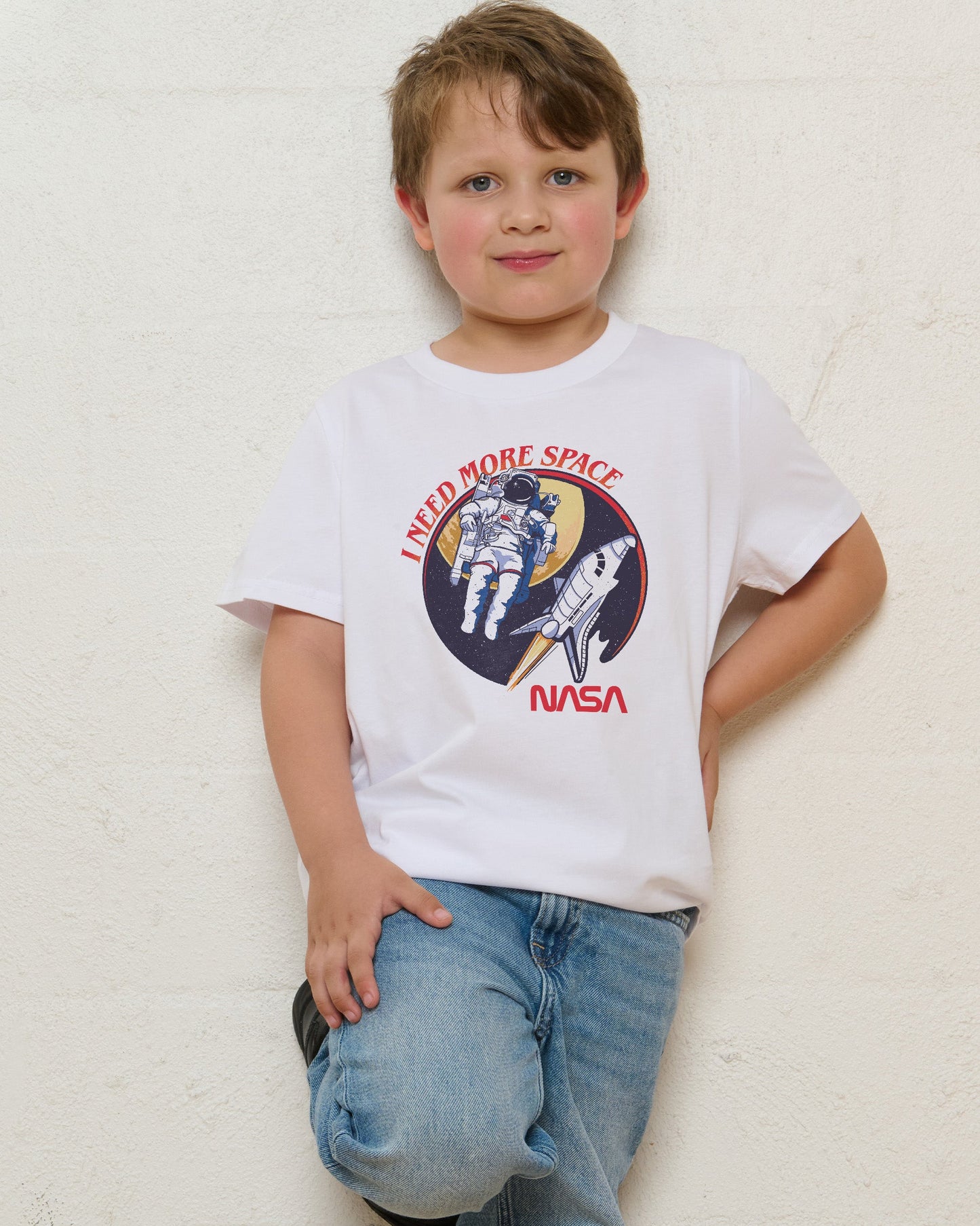 NASA I Need More Space Kids T-Shirt