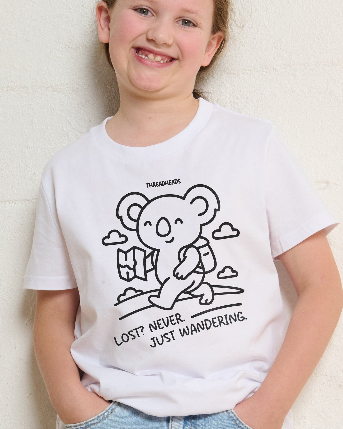 Just Wandering Kids T-Shirt