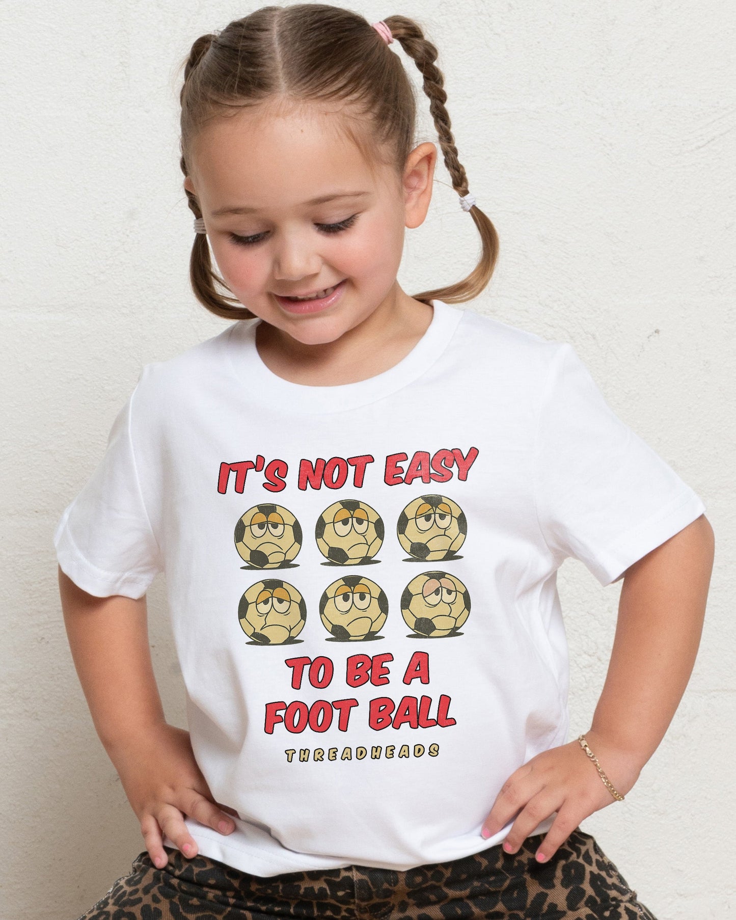 Not Easy To Be A Football Kids T-Shirt