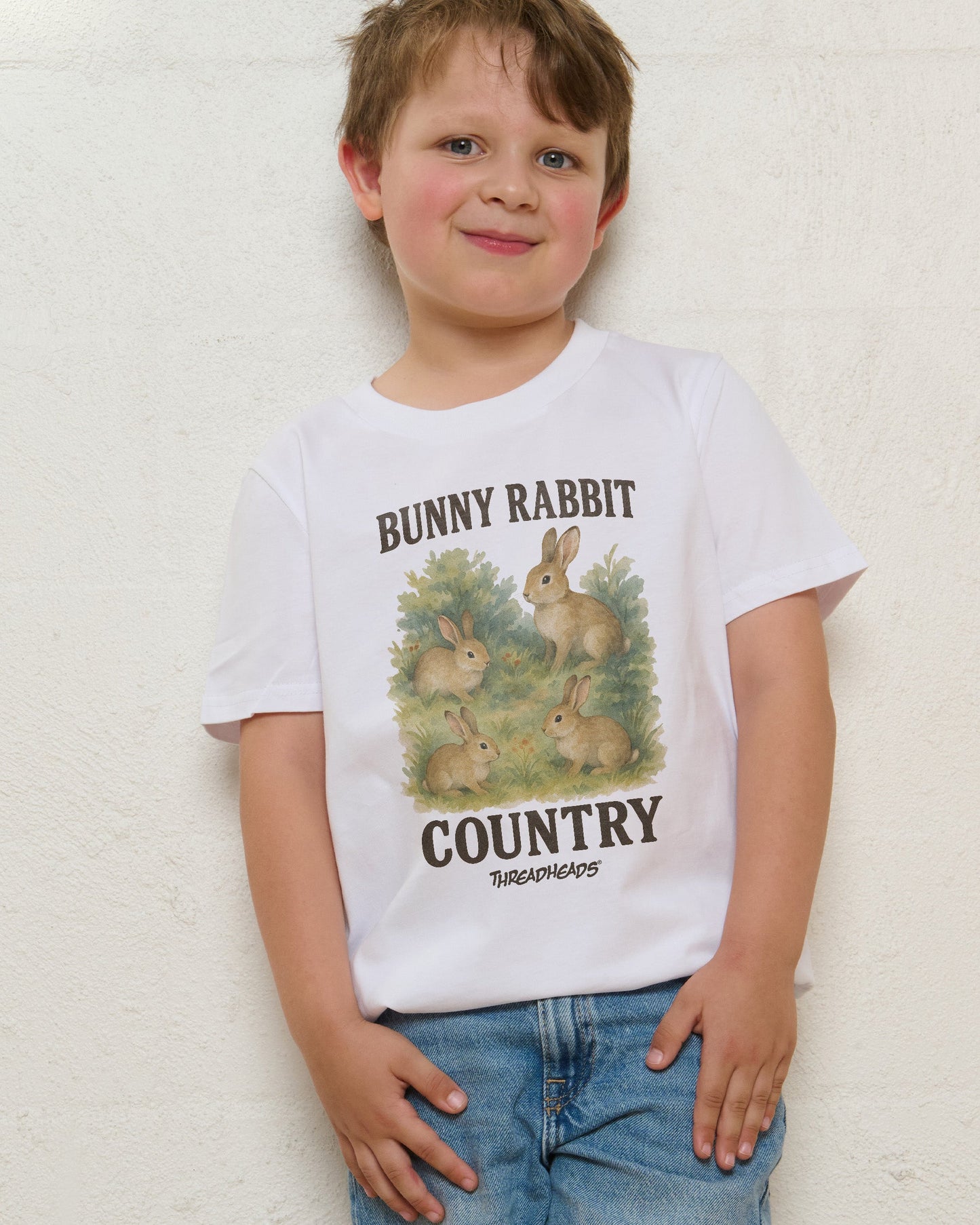 Bunny Rabbit Country Kids T-Shirt