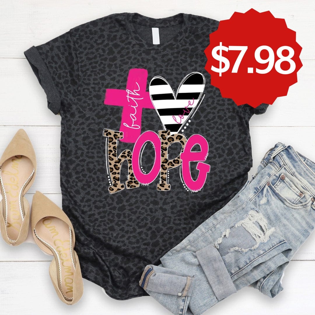 Faith Hope Love Tee Style002