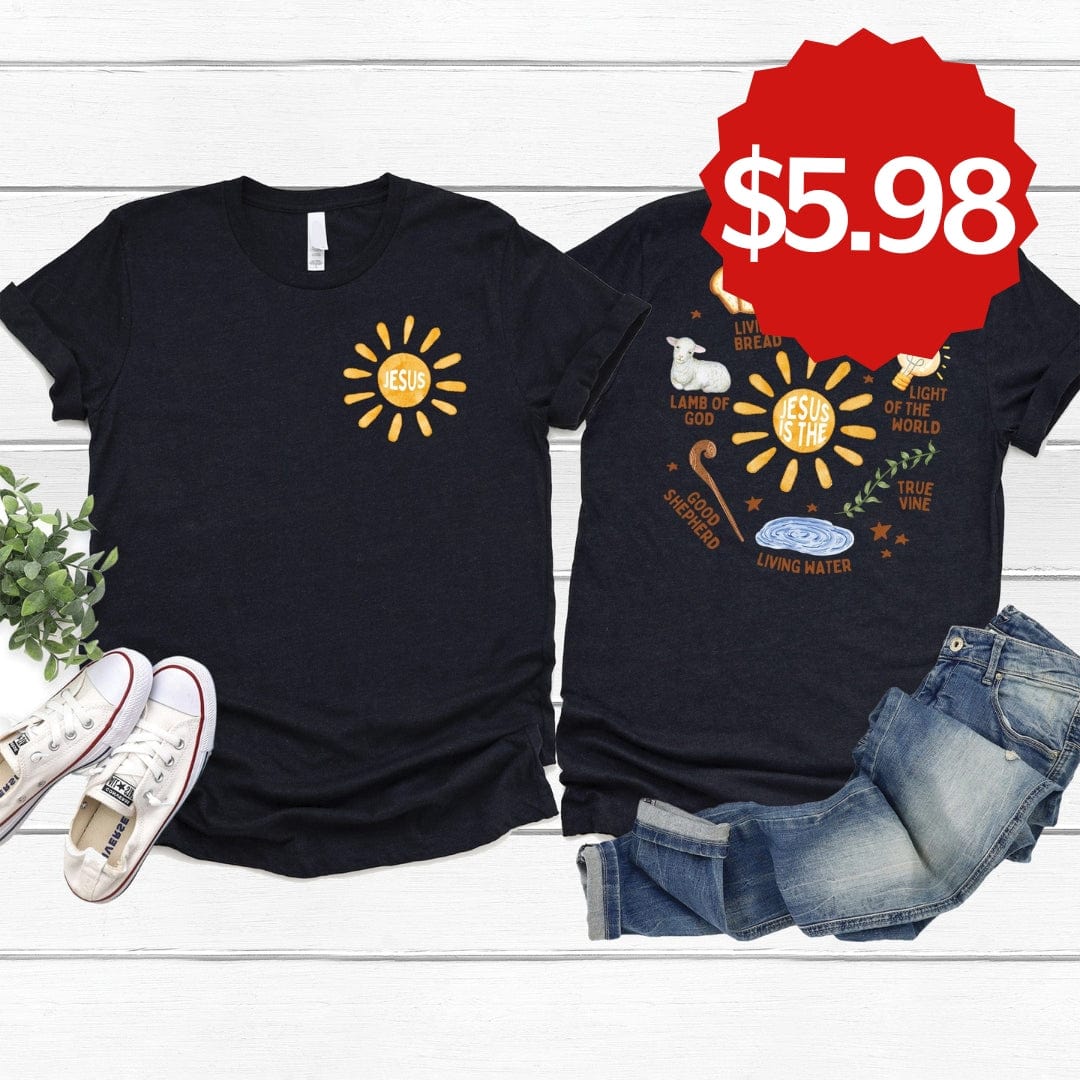 Jesus is the... Watercolor Tee Style001