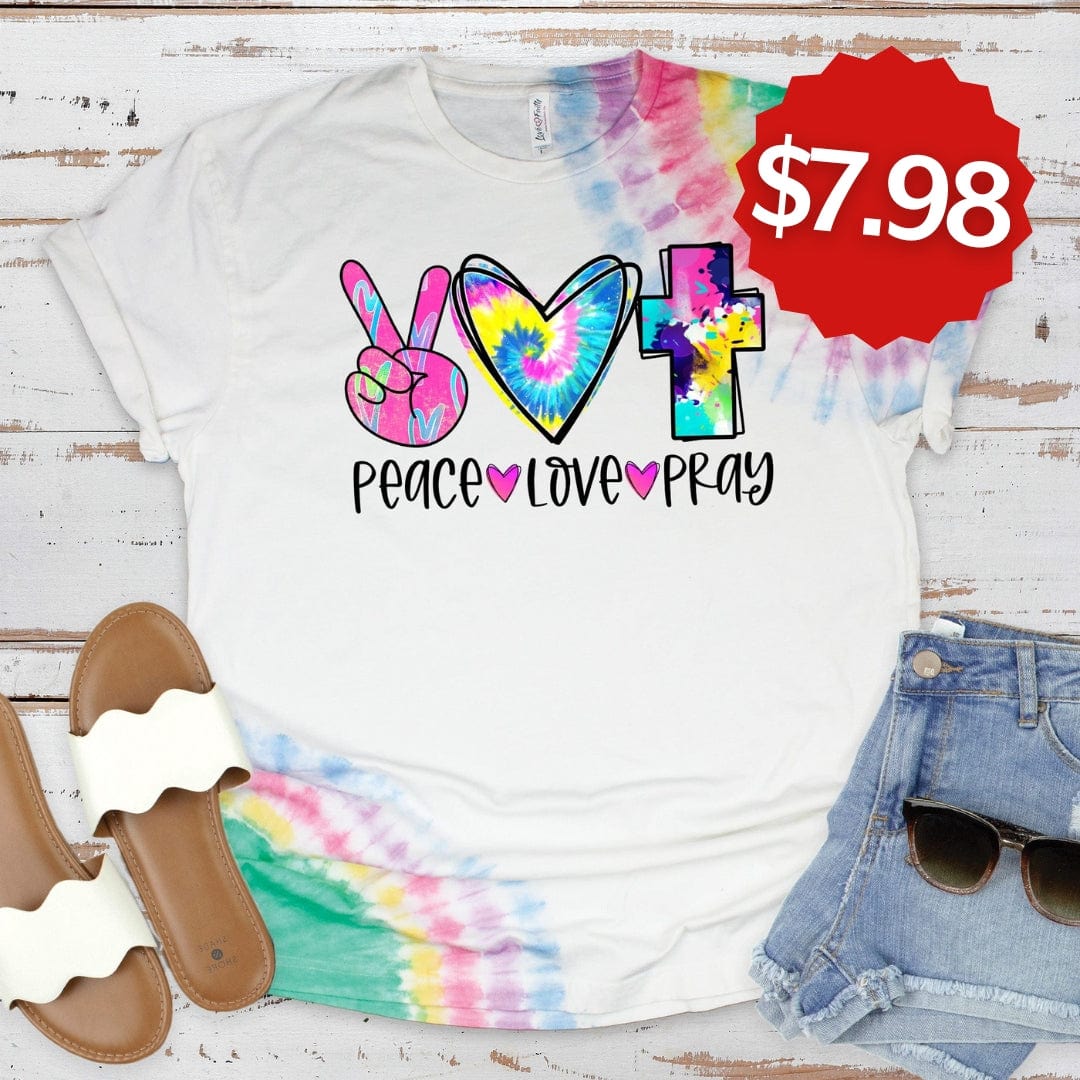 Peace Love Pray Tee