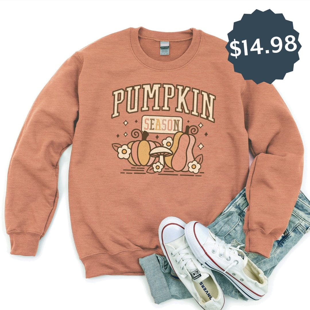 Pumpkin Season Varsity Sweatshirt