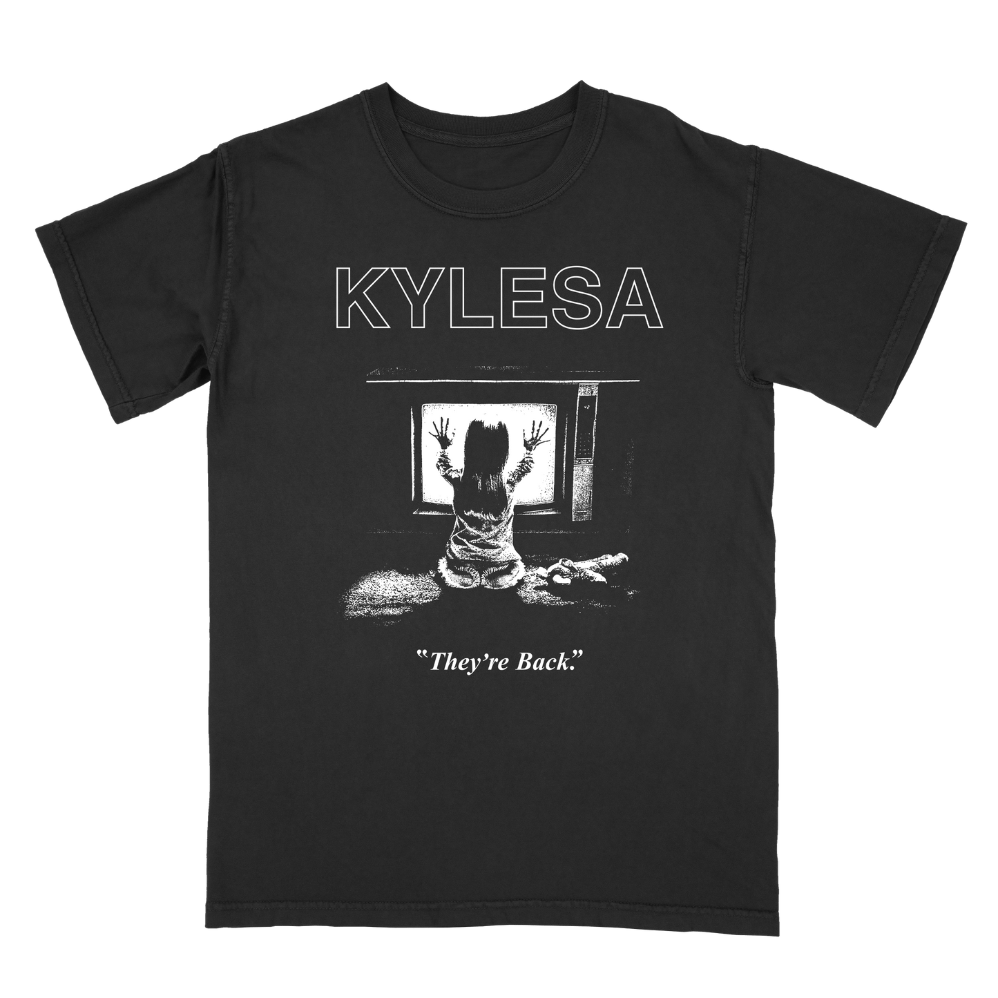 Poltergeist Glow In The Dark Black T-Shirt